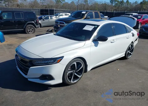 2021 Honda Accord Sport 2.0T из США, поврежденный, VIN 1HGCV2F33MA019171